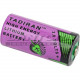 Dantona Battery - 2/3 AA - 3.6 V DC - 1450 mAh - Lithium Thionyl Chloride (Li-SOCl2) - 1 / Pack COMP-100