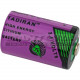 Dantona Battery - 1/2AA - 950 mAh - 3.6 V DC - 1 / Pack COMP-4