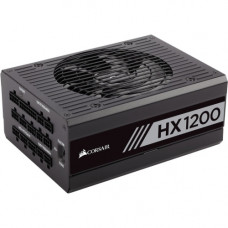 Corsair HX Series HX1200 - 1200 Watt 80 PLUS Platinum Certified Fully Modular PSU - Internal - 120 V AC, 230 V AC Input - 3.3 V DC / 1200 W, 5 V DC, 12 V DC, 12 V DC, 5 V DC Output - 8 +12V Rails - 1 Fan(s) - 90% Efficiency CP-9020140-NA