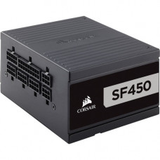 Corsair SF Series SF450 - 450 Watt 80 PLUS Platinum Certified High Performance SFX PSU - ATX12V/EPS12V - 120 V AC, 230 V AC Input Voltage - 5 V DC, 12 V DC, 5 V DC, 12 V DC Output Voltage - Internal - Modular - 92% Efficiency - 450 W CP-9020181-NA