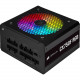 Corsair CX Series CX750F RGB - 750 Watt 80 Plus Bronze Certified Fully Modular RGB PSU - Internal - 120 V AC, 230 V AC Input - +3.3VDC @ 20A, +5VDC @ 20A, +12VDC @ 62.5A, -12VDC @ 0.3A, +5VSB @ 3A Output - 750 W - 1 +12V Rails - 1 Fan(s) CP-9020218-NA