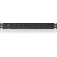 Istarusa Claypower 16 Outlets Power Distribution Unit - NEMA 5-15P - 16 x NEMA 5-15R - 1U - Horizontal/Vertical - Rack Mount CP-PD116