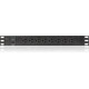 Istarusa Claypower 16 Outlets Power Distribution Unit - NEMA 5-15P - 16 x NEMA 5-15R - 1U - Horizontal/Vertical - Rack Mount CP-PD116