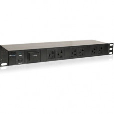 Istarusa Claypower 16 Outlets Power Distribution Unit - NEMA 5-20P - 10 x NEMA 5-15R, 6 x NEMA 5-15/20R - 1U - Vertical - Rack Mount CP-PD116S-20