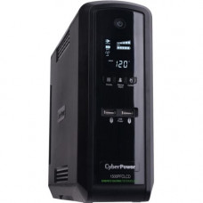 CyberPower TAA Compliant CP1500PFCLCDTAA UPS 1500VA 900W PFC Compatible Pure Sine Wave - 1500VA/900W - Tower - 2 Minute Full Load - 10 x NEMA 5-15R - ENERGY STAR, RoHS, TAA Compliance CP1500PFCLCDTAA