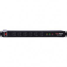 CyberPower Rackmount CPS-1215RMS 15A PDU/Surge - 12 x NEMA 5-15R - 1800VA - 1U 19" Rack-mountable CPS-1215RMS