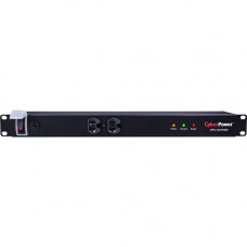 CyberPower Rackmount CPS-1220RMS 20A Surge Protector - 12 x NEMA 5-20R - 2400VA - 1U 19" Rack-mountable CPS-1220RMS