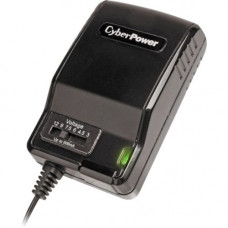 CyberPower CPUAC600 Universal Power Adapter 3-12V 600mA and AC Power Plug - 3 V DC, 4.5 V DC, 6 V DC, 7.5 V DC, 9 V DC, 12 V DC Output Voltage - RoHS Compliance CPUAC600