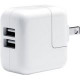 Comprehensive Dual USB Wall Charger 2.1A/12 Watt - 12 W Output Power - 120 V AC Input Voltage - 5 V DC Output Voltage - 2.10 A Output Current - RoHS Compliance CPWR-AU02