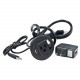 Video Furniture International VFI CUB3 Round Cable Well - 1 x Power Receptacles - 120 V AC / 10 A, 5 V DC Round Tabletop CUB3