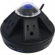 Accell Powramid C Power Center - Surge Protector and USB-A & C Charging Station - 6 x AC Power, 2 x USB - 1080 J D080B-033K