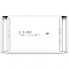 D-Link 1-Port Gigabit 802.3at PoE Injector - 54 V DC, 600 mA Output - 1 10/100/1000Base-T Input Port(s) - 1 10/100/1000Base-T Output Port(s) - 30 W DPE-301GI