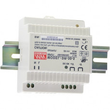 B&B Electronics Mfg. Co PS, DIN, PLASTIC, 30W, 5V DR-30-5