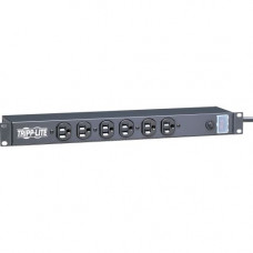 Tripp Lite Surge Protector Rackmount 14 Outlet 15&#39;&#39; Cord 3000 Joules 1U RM - Receptacles: 14 x NEMA 5-15R - 3000J - TAA Compliance DRS-1215