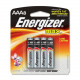 Energizer MAX Alkaline AAA Batteries, 8 Pack - For Multipurpose - AAA - 1.5 V DC - Alkaline Manganese Dioxide - 8 / Pack E92MP-8