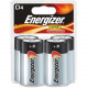 Energizer MAX Alkaline D Batteries, 4 Pack - For Multipurpose - D - 1.5 V DC - 20500 mAh - Alkaline - 4 / Pack - TAA Compliance E95BP-4