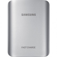 Samsung Fast Charge Battery Pack (10.2A), Silver - For USB Device, Mobile Phone, Tablet PC - 10200 mAh - 5 V DC Output - 5 V DC Input - 2 x - Silver EB-PG935BSUGUS