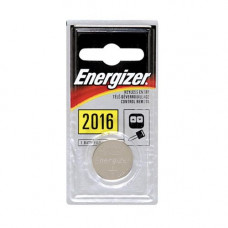 Energizer 2016 Lithium Coin Battery, 1 Pack - For Multipurpose - 3 V DC - Lithium (Li) - 1 Each - TAA Compliance ECR2016BP