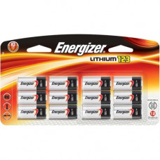 Energizer 123 Batteries, 12 Pack - For Multipurpose - 3 V DC - 12 EL123BP-12