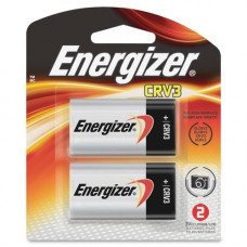 Energizer CRV3 Batteries, 2 Pack - For Multipurpose - 3 V DC - 3000 mAh - Lithium (Li) - 2 / Pack - TAA Compliance ELCRV3BP2