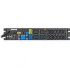 Eaton ePDU Managed 16-Outlet PDU - Managed - NEMA L6-30P - 12 x IEC 60320 C13, 4 x IEC 60320 C19 - 230 V AC - 5760 W - Network (RJ-45) - 2U - Horizontal - Rack Mount - TAA Compliance EMAU06-10