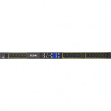 Eaton ePDU G3 Metered Input 21U-A; 3.84 KW; IN: L6-20P/C20 16A 1P OUT: 18XC13:2XC19 - 18 x IEC 60320 C13, 2 x IEC 60320 C19 - 120 V AC, 230 V AC - 3840 W - Network (RJ-45) - 21U - Rack Mount EMI103-10