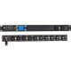 Eaton ePDU Metered EMIT02-10 12-Outlet PDU - NEMA L5-20P - 12 x NEMA 5-20R - 120 V AC - 1920 W - Network (RJ-45) - 1U - Horizontal - TAA Compliance EMIT02-10