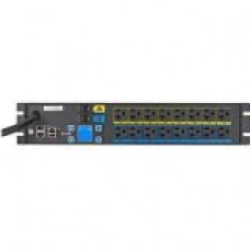 Eaton ePDU Metered 16-Outlet PDU - NEMA L5-30P - 16 x NEMA 5-20R - 120 V AC - 2880 W - Network (RJ-45) - 2U - Horizontal - Rack Mount - TAA Compliance EMIU05-10