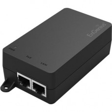 ENGENIUS Passive 54V Gigabit Single Port PoE Adapter - 110 V AC, 220 V AC Input - 1 Gigabit Ethernet Input Port(s) - 1 Gigabit Ethernet Output Port(s) - 32.80 W - Wall Mountable EPA5006GP