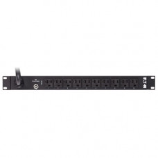 Eaton ePDU Basic 20-Outlets 2.88kW PDU - Basic - 20 x NEMA 5-20R - 120 V AC - 2880 W - 1U - Horizontal - Rack Mount EPBZ78