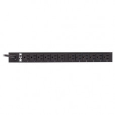 Eaton ePDU Basic 12-Outlets 1.44kW PDU - Basic - 12 x NEMA 5-15R - 120 V AC - 1440 W - 1U - Horizontal - Rack Mount EPBZ83