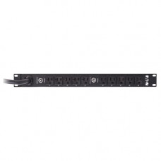 Eaton ePDU Basic 10-Outlets 2.88kW PDU - Basic - 10 x NEMA 5-20R - 120 V AC - 2880 W - 1U - Horizontal - Rack-mountable EPBZ84