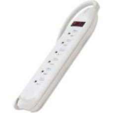 Belkin 6-Outlets Power Strip - NEMA 5-15P - 6 NEMA 5-15R - 4ft F9D160-04