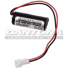 Dantona Battery - 3 V DC - 2400 mAh - Lithium Manganese Dioxide (CR) - 1 / Pack FLUSH-2