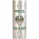 GeoVision PB21 Push Button Switch - Green - Stainless Steel - For Access Control System GV-PB21