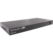 Smart Board SmartAVI HDMI 8-Port Splitter - 225 MHz - 25 MHz to 225 MHz - 1920 x 1200 - 225 MHzMaximum Video Bandwidth - 20 ft Maximum Operating Distance - HDMI In - HDMI Out HDS8PS