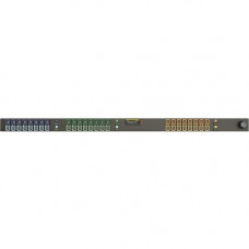Vertiv Co Geist MN01X9W1-48L138-6PS15B0A10-S 48-Outlets PDU - Basic - IEC 60309 3P+E 60A - 48 x IEC 60320 C13 - 230 V AC - 0U - Vertical - Rack-mountable - TAA Compliance I10026L