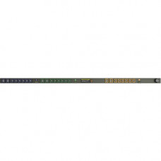 Vertiv Co Geist MN01X8W1-24PH68-6PS6B0A10-S 24-Outlets PDU - Basic - IEC 60309 2P+E - 18 x U-Lock IEC 60320 C13, 6 x U-Lock IEC 60320 C13 - 230 V AC - 0U - Vertical - Rack Mount - Rack-mountable - TAA Compliance I10028L