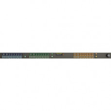 Vertiv Co Geist MN01X9W1-48PZB8-6PS15D0A10-S 48-Outlets PDU - Basic - 3P+E (IP67) - 36 x IEC 60320 C13, 12 x IEC 60320 C19 - 208 V AC - 0U - Vertical - Rack Mount - Rack-mountable - TAA Compliance I10049L
