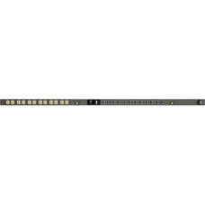 Vertiv Co Geist rPDUs MN01D4B1-24D203-3TL5A0A10-S 24-Outlets PDU - Metered - NEMA L6-30P - 24 x NEMA 5-20R - 120 V - Network (RJ-45) - Vertical - Rack-mountable, Cabinet-mountable - TAA Compliant I10055-R