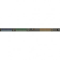 Vertiv Co Geist MN01D9W1-48L138-6PS15B0A10-S 48-Outlets PDU - Metered - IEC 60309 3P+E 60A - 48 x U-Lock IEC 60320 C13 - 230 V AC - 0U - Vertical - Rack Mount - Rack-mountable - TAA Compliance I10078L