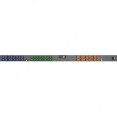 Vertiv Co Geist MN01D9W1-48MI18-6PS6B0A10-S 48-Outlets PDU - Metered - IEC 60309 2P+E - 42 x U-Lock IEC 60320 C13, 6 x U-Lock IEC 60320 C19 - 230 V AC - 0U - Vertical - Rack Mount - Rack-mountable - TAA Compliance I10081L