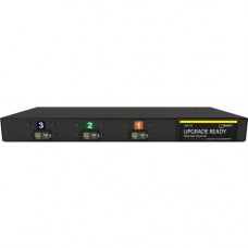 Vertiv Co Geist MN01X1R1-06L198-4CS15A0H10-S 6-Outlets PDU - Basic - 3P+E CA - 6 x U-Lock IEC 60320 C19 - 230 V AC - 1U - Horizontal - Rack Mount - Rack-mountable - TAA Compliance I10107L