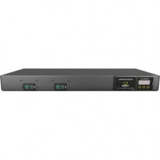 Vertiv Co Geist MN01D1R1-08D203-3TL5A0H10-S 8-Outlets PDU - Metered - NEMA L5-30P - 8 x NEMA 5-20R - 120 V AC - 1U - Horizontal - Rack Mount - Rack-mountable - TAA Compliance I10113