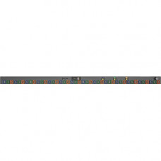 Vertiv Co Geist MN01D5W1-44MJ89-3TL21A0A10-S-A 44-Outlets PDU - Metered - NEMA L21-30P - 36 x U-Lock IEC 60320 C13, 6 x U-Lock IEC 60320 C19, 2 x NEMA 5-20R - 120 V AC, 230 V AC - 0U - Vertical - Rack Mount - Rack-mountable - TAA Compliance I10147L