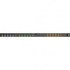 Vertiv Co Geist MN02E9W1-30L138-6PS15D0A10-S 30-Outlets PDU - Monitored - IEC 60309 3P+E 60A - 30 x U-Lock IEC 60320 C13 - 230 V AC - Network (RJ-45) - 0U - Vertical - Rack Mount - Rack-mountable - TAA Compliance I20154L