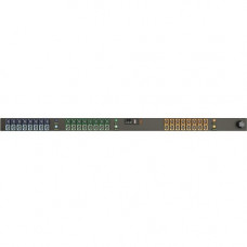 Vertiv Co Geist MN02E9W1-48L138-6PS15D0A10-S 48-Outlets PDU - Monitored - IEC 60309 3P+E - 48 x IEC 60320 C13 - 208 V AC - Network (RJ-45) - Vertical - Rack Mount - Rack-mountable - TAA Compliance I20156L