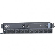 Tripp Lite Isobar Surge Protector Rackmount 20A 12 Outlet 15&#39;&#39; Cord 1URM - Receptacles: 12 x NEMA 5-20R - 3840J IBAR12-20T