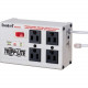 Tripp Lite Isobar Surge Protector Metal RJ11 4 Outlet 6&#39;&#39; Cord 3330 Joules - Receptacles: 4 x NEMA 5-15R - 3330J - TAA Compliance ISOTEL4ULTRA