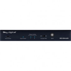 Key Digital KD-DA1x2X Video Distribution Amplifier - 4096 x 2160 - HDMI In - HDMI Out - Metal KD-DA1X2X